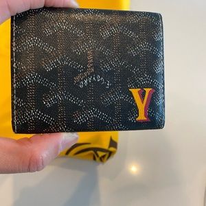 Authentic Goyard card holder/wallet